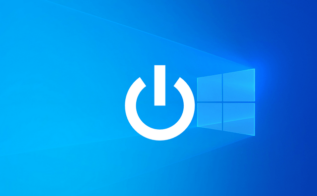 윈도우 바탕화면 전원아이콘