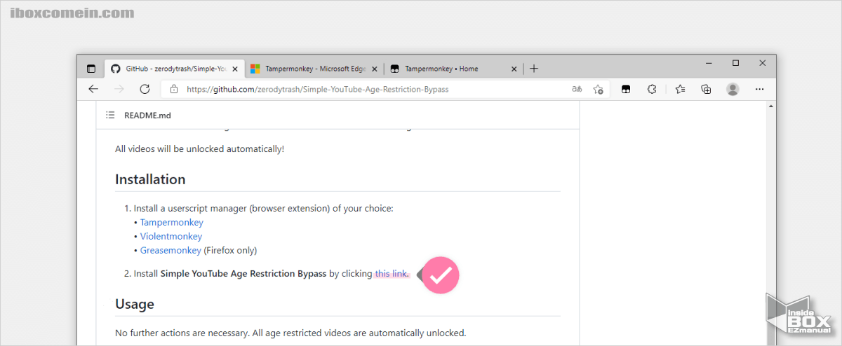 Simple_YouTube_Age_Restriction_Bypass_유저_스크립트를_설치_링크