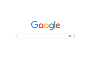 Google 로고 검색 창