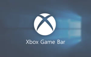 windows 바탕화면 위 엑스박스 로고 Xbox Game Bar