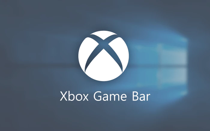 windows 바탕화면 위 엑스박스 로고 Xbox Game Bar