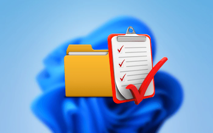 Windows 바탕화면 과 폴더 그리고 클립보드 이미지