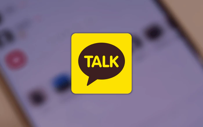 카카오톡 배경 과 카카오톡 로고