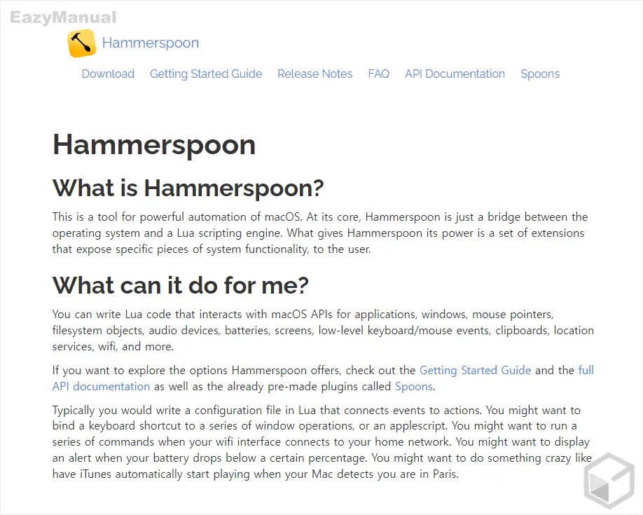 Hammerspoon_공식_사이트