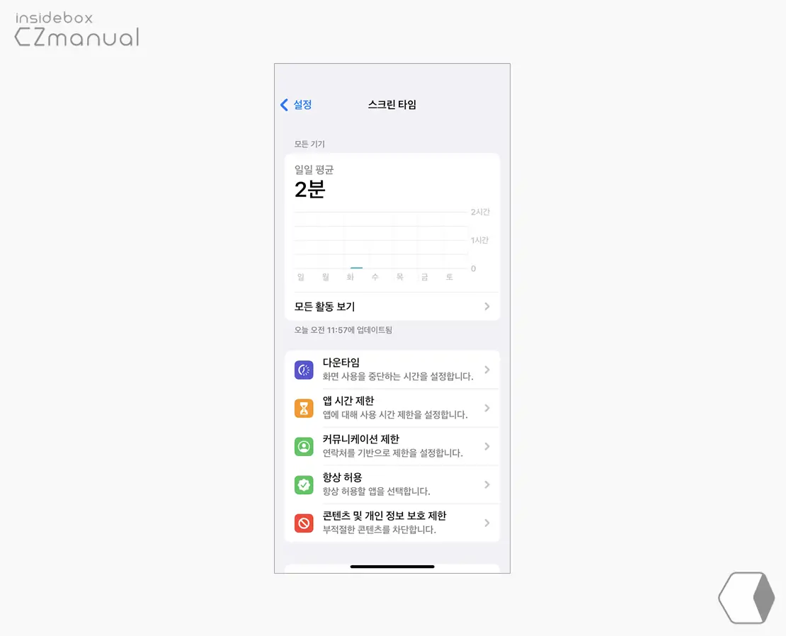 스크린_타임_활성화_완료