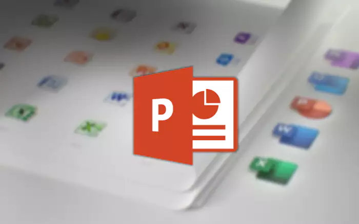 오피스 와 파워포인트 로고