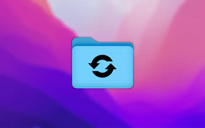 맥 몬터레이 바탕화면과 폴더 아이콘