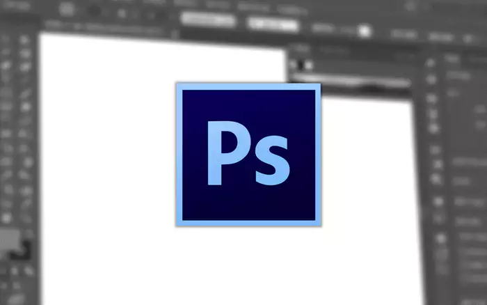 포토샵 실행 화면 과 포토샵 로고