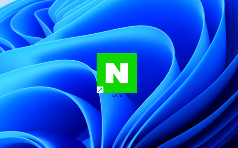 윈도우 바탕화면 바로가기 사이트 기본 브라우저가 아닌 다른 브라우저로 열기