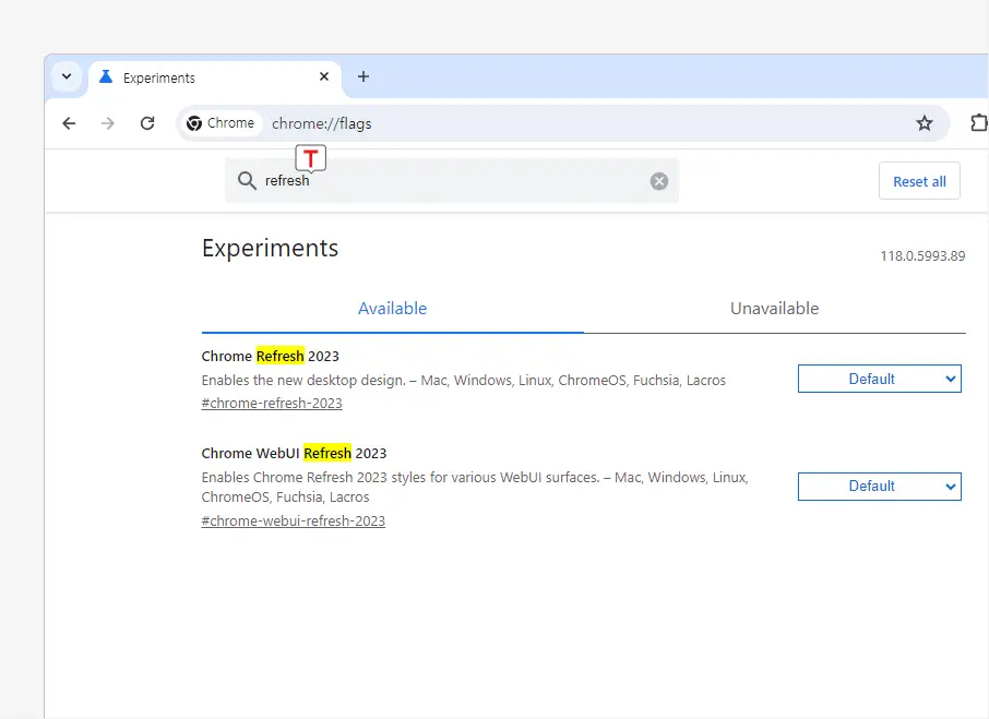 크롬 Chrome Refresh 2023 새 디자인을 제거하는 방법 - SoEasyGuide