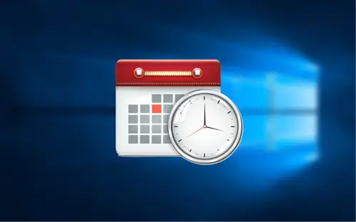 윈도우 10 날짜 시간 형식 변경하기