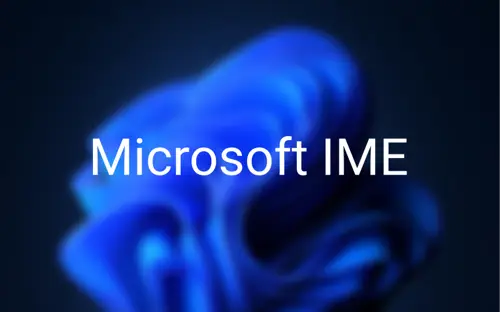 Microsoft IME 새 버전 업그레이드 후 한글 입력 오류 이전 버전으로 되돌리기